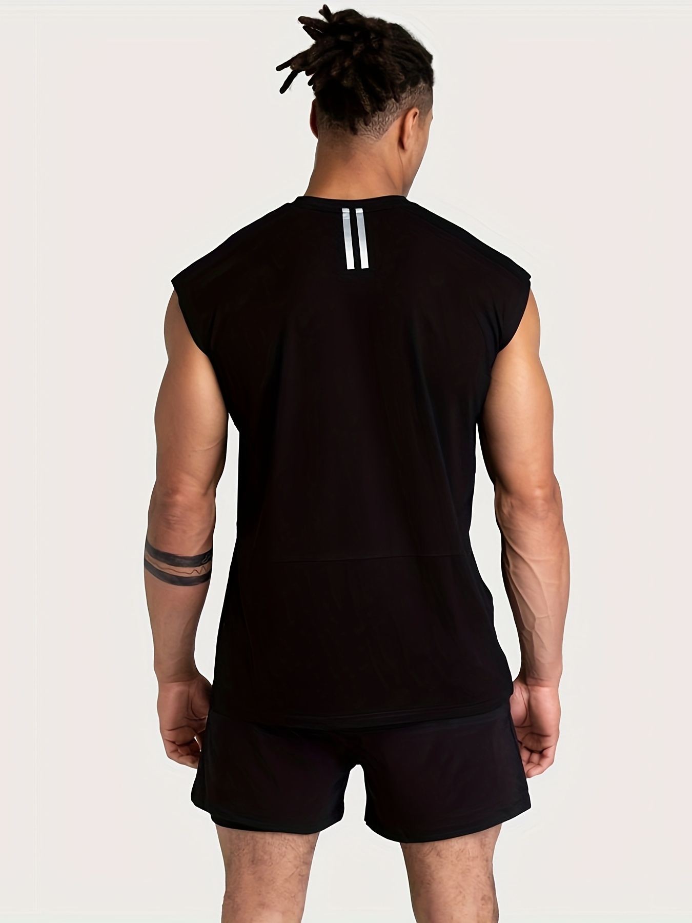 mens tank top casual comfy vest for summer mens sleeveless shirts clothing top gym training workout details 2